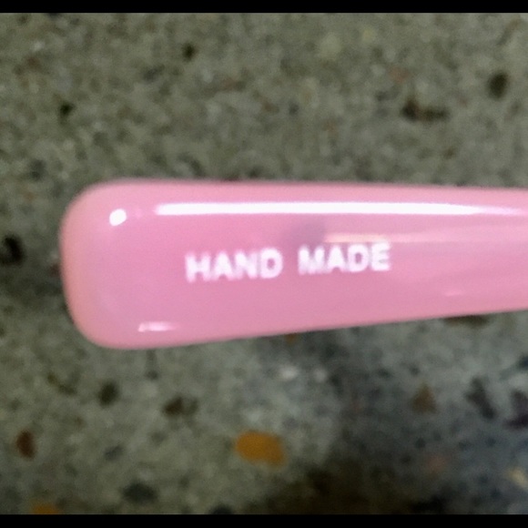 European Designer Wrap Blush Pink Sunglasses - Picture 8 of 10